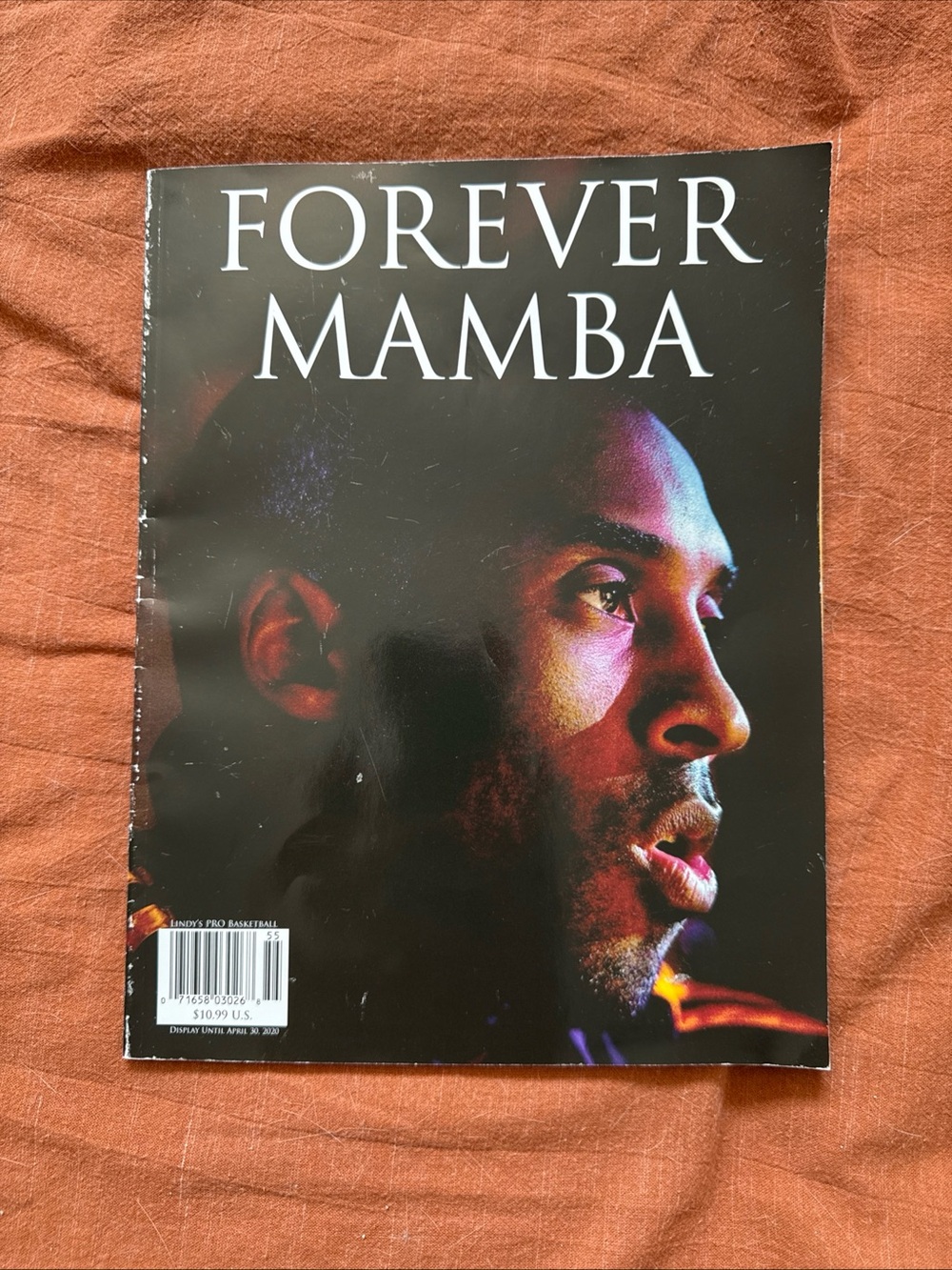 Forever 21 Forever Mamba Magazine - Black with Purple and Orange Highlights